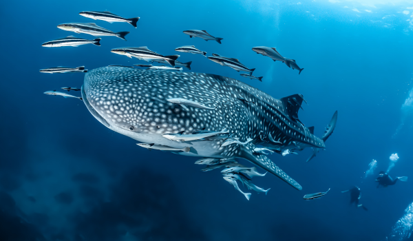 Whale Shark in Isla Mujeres